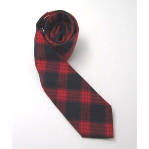New W/ Tag Men's Merona Plaid Cotton/Polyester Neck Tie (T9)
